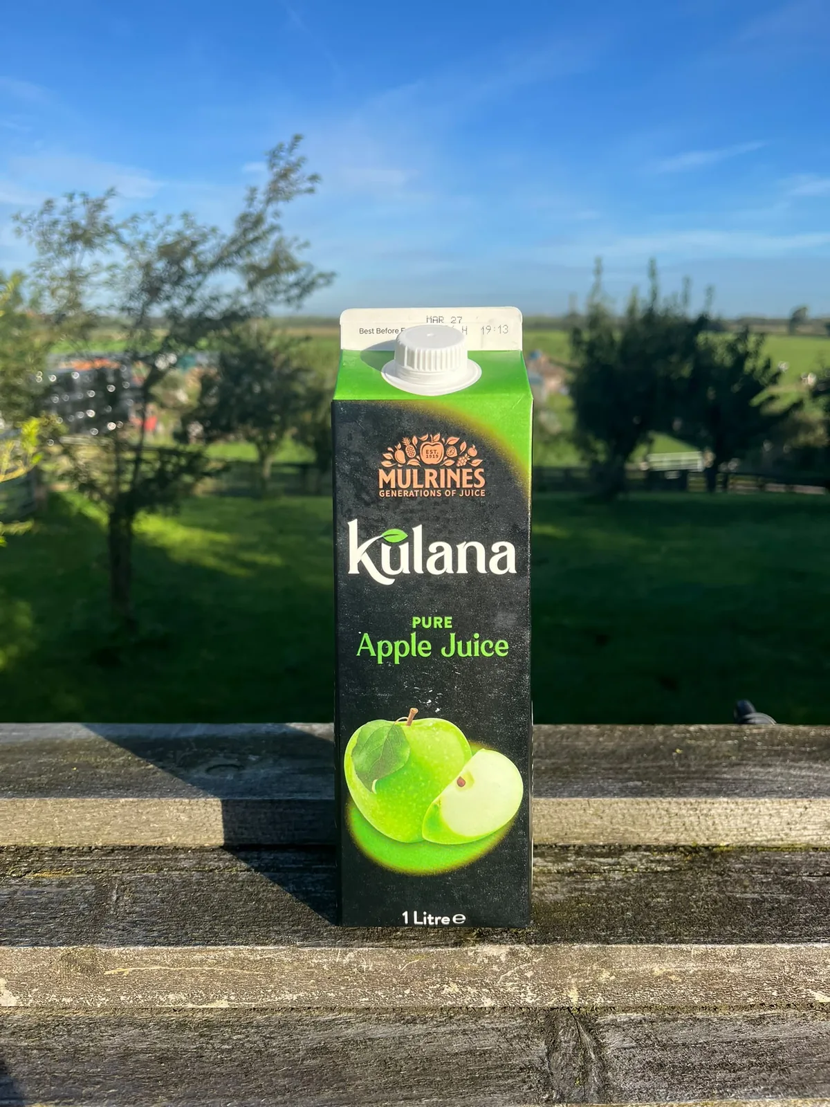 Apple Juice Carton 1 Litre