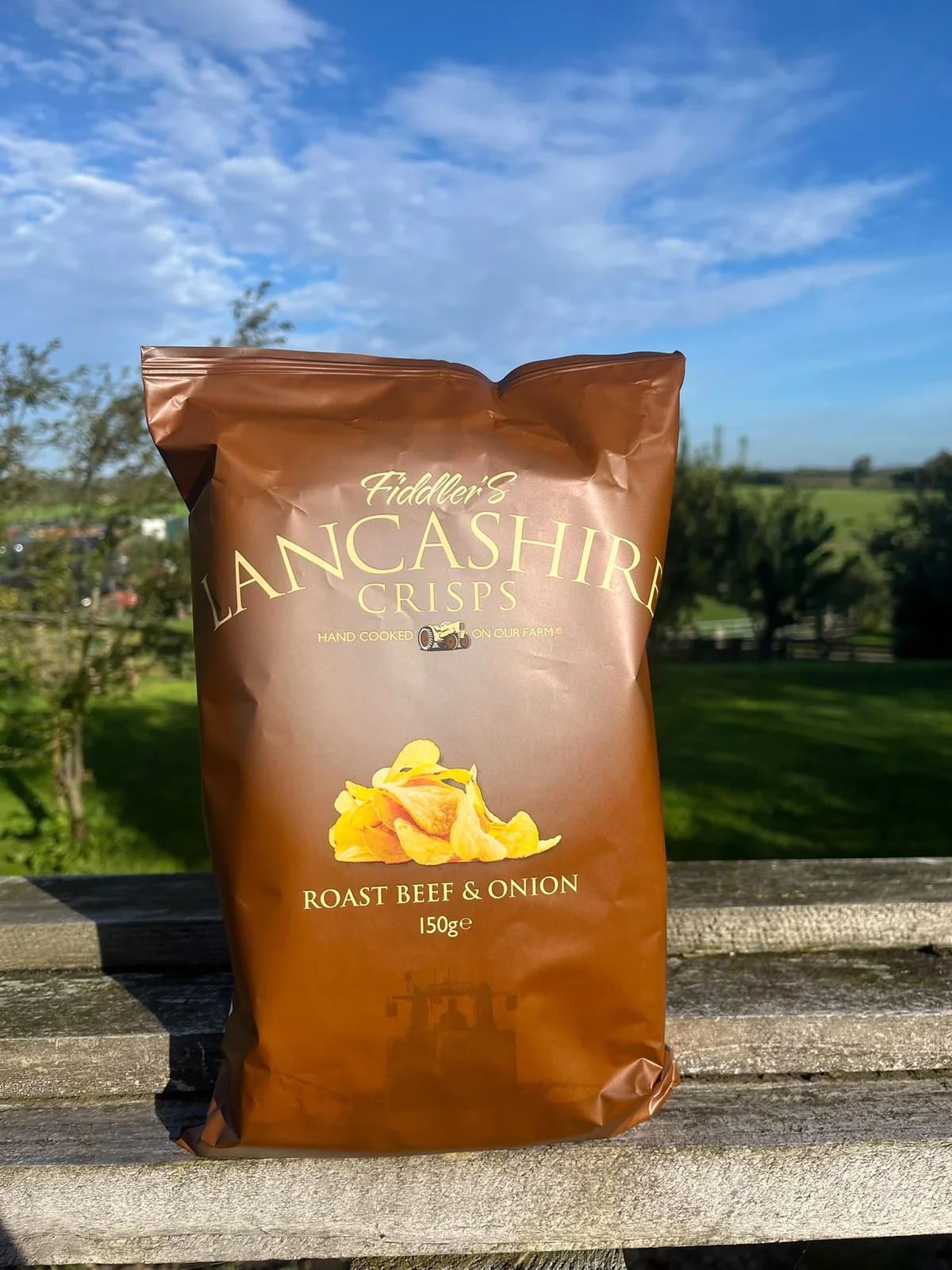 Fiddlers Crisps Share Bag Roast Beef & Onion