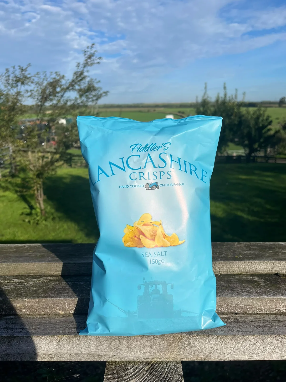 Fiddlers Crisps Share Bag Sea Salt