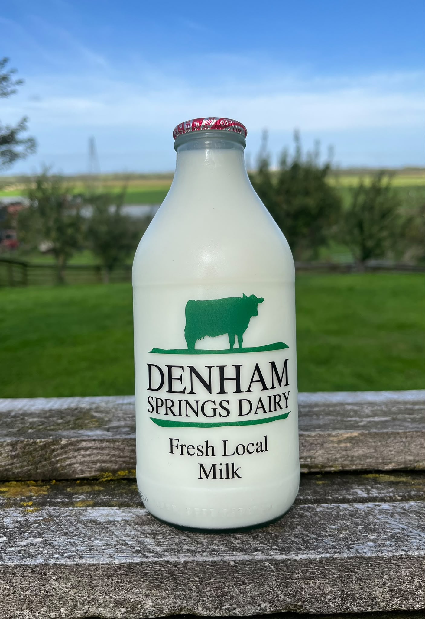 Glass Bottled Milk Semi Skimmed