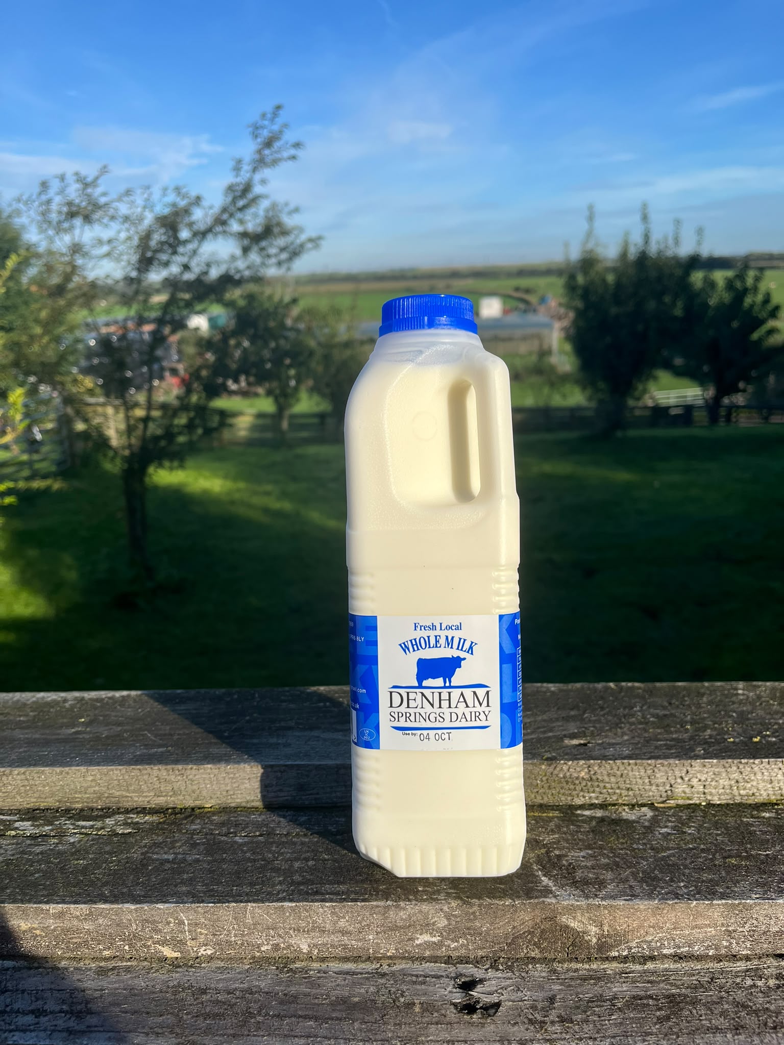 1 Litre Plastic Milk Full Fat