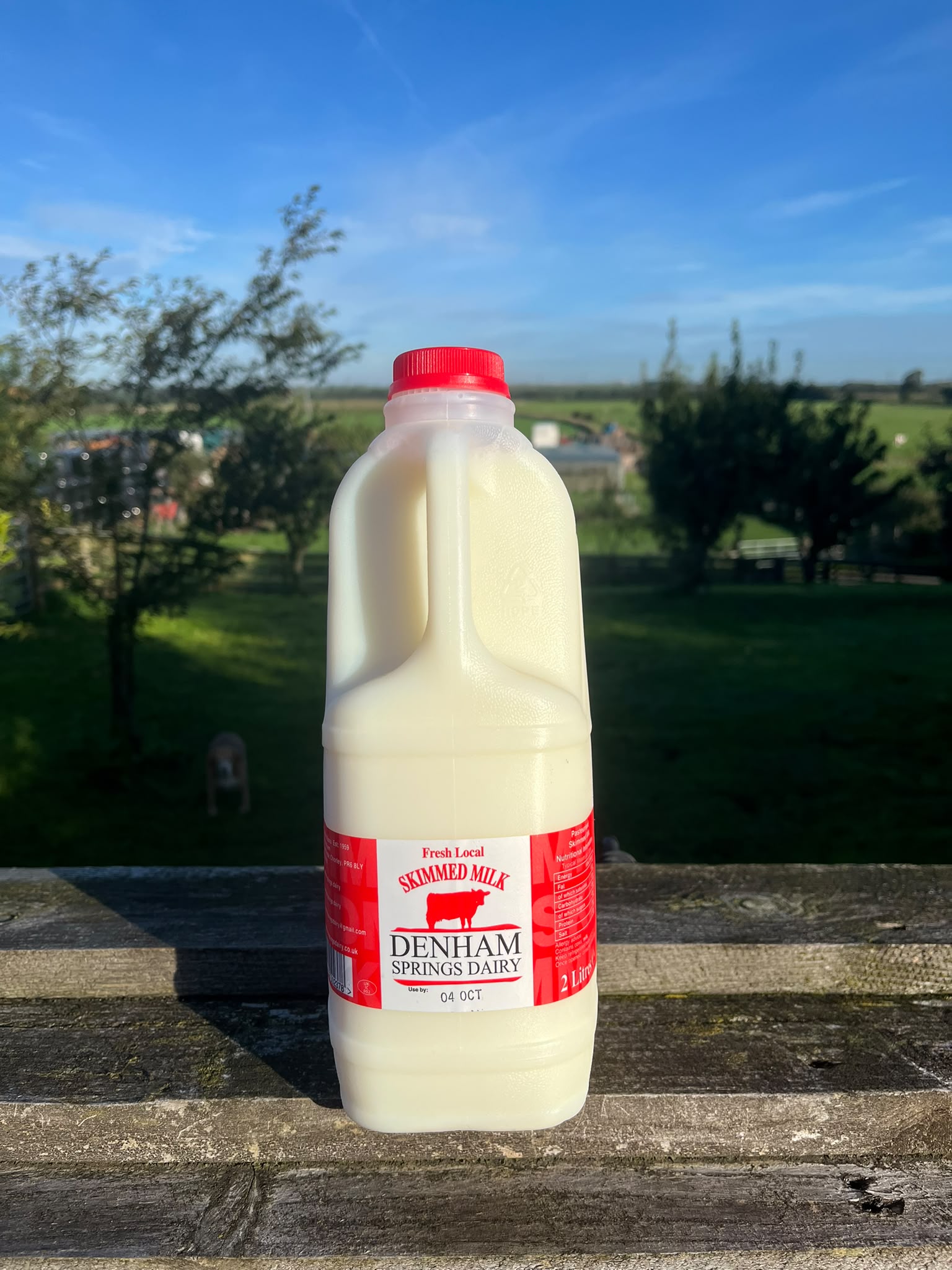 2 Litre Plastic Milk Skimmed